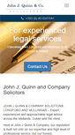 Mobile Screenshot of jjquinn.ie